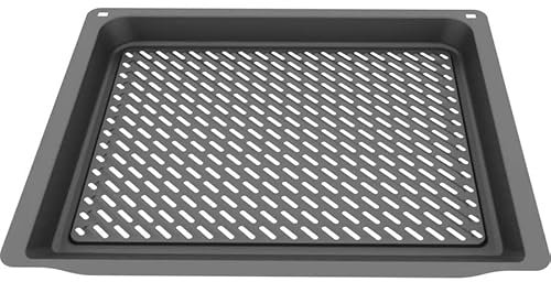 DREHFLEX Grillblech/AirFry-Pfanne 17007163 (Ersatz für: 17007770, 17007171, 17007258, 17008309, HZ629070, HEZ629070, Z1655CA0) - 455 x 375 x 34 mm