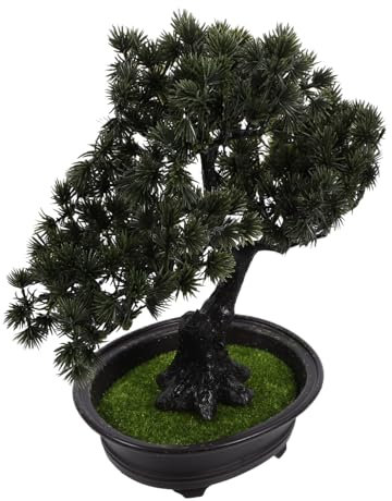 TOYANDONA Künstlicher Bonsai Baum Hochwertige Kunstpflanze Für Innenräume Elegante Deko Für Büro Wohnzimmer Und Geschäftsräume Pflegeleicht Und Wartungsfrei Für Stilvolle Akzente