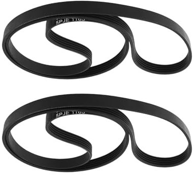 ECSiNG Lot de 2 Courroies d'entraînement pour Lave-linge 5PJE1163 00745310-52X5974 Compatible avec Bosch Et Compatible avec Siemens
