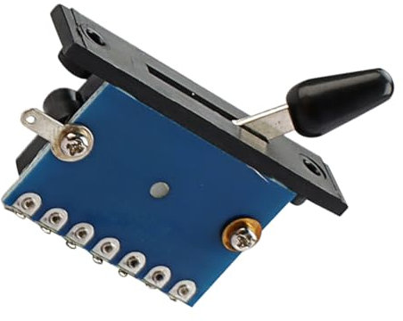 Yardwe Guitarra Eléctrica Interruptor De Palanca De Vías De Instalación Diseño Moderno