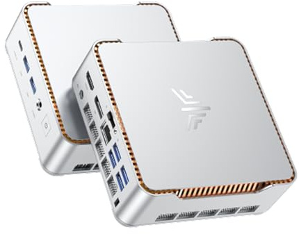 NiPoGi P2 Mini PC AMD Ryzen 4300U (4C/4T,up to 3.7GHz) Mini PC Windows 11 Pro 16GB RAM+512GB SSD Mini Computer Desktop Mini Computer 4K Triple Display/HDMI+DP+USB-C/WiFi/BT for Home/Business/School