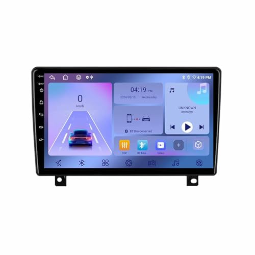 2 Din Android Radio Bluetooth per Opel Astra H 2006-2014 9 Inches Android 15 Schermo per Auto Touch Screen Fm Am Bluetooth Usb Per, 4 Core 2G+32G