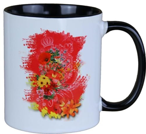 Harald Glööckler Pompöös Tasse Blumen Explosion - designed by