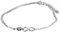 NicoWerk Fußkettchen Silber Unendlichkeit Infinity Ewigkeit Herz Liebe Mehrreihig Glatt 925 Damen Schmuck Geschenk Sterling SFK123