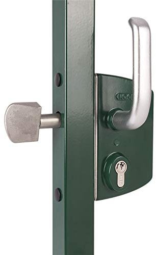 LOCINOX *********************Com SNA60020 Serrure Portail Coulissant INOX LOCINOX Profil 40-LSKZ4040 U2L, Aluminium argenté, Aluminium silberfärbig