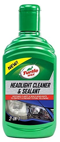 Turtle Wax 53146 Limpiador líquido restaurador de Faros Delanteros, 300 ml (el Embalaje Puede Variar)