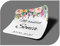 CrisPhy Pegatinas Personalizadas Comunion o Bautizo con Nombre y Fecha, Etiquetas Adhesivas para Invitacion Boda, Compromiso, Cumpleaños, Fiesta, Vintage, Sellos (Modelo 2)