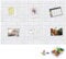 Yoillione Pin Board Felt Board Tiles Self Adhesive Notice Board for Home Decor and Office, Square White Bulletin Board Sticky DIY Memo Boards, Soundproof Acoustic Panels for Noise Reduction