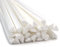 Plastique baguettes de soudure ABS Blanc 6mm Triangulaire 25 Barres