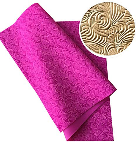 Silikon Spitze Kuchenform, Kuchen Spitze Matte Silikon, Fondant Matte für Tortendeko Spitze Sugar kuchenform,Prägematte Strukturmatte, Spitzemuster, Kuchen Spitzenmatte Präge Kuchenform