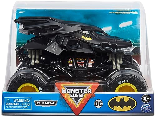 Monster Jam, Official Batman Monster Truck, Collector Die-Cast Vehicle, 1:24 Scale