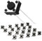 Chanzon SPST Interruptor de Boton Momentaneo Tactil 6x6x4.3mm 20Pcs (TSD015) 2 Pin pulsador táctil interruptor Micro momentáneo Tact Para placa Arduino Breadboard PCB electrónica