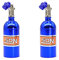Lot de 2 bouteilles d'azote NOS simulées en métal pour 1/10 RC Crawler TRX4 D90 D110 Axial Scx10 90046 Bleu