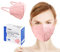 KINGFA FFP2 Maske CE Zertifiziert, Geringer Atemwiderstand, 20% längere Ohrbänder, Brillenträger, 30 Stück (Rosa), 1 Stück (30er Pack)
