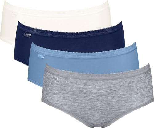 Sloggi Damen Sloggi Basic+ Midi C4P, Multiple Colours 17, 42