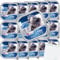 Edeka Cat Feine Pastete mit MSC Seelachs Katzenfutter 16er Pack (16x100g Dose) + usy Block