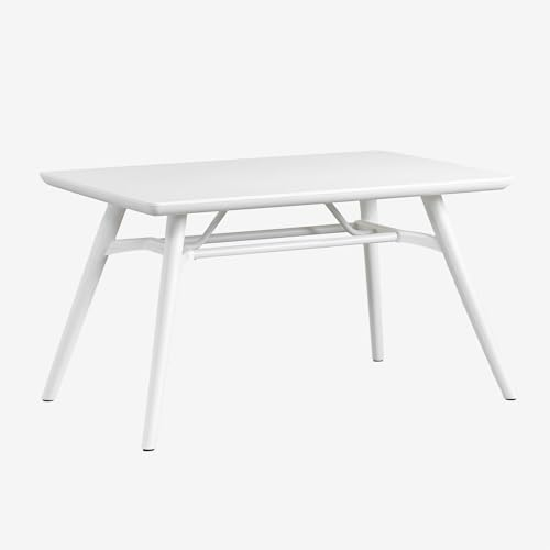 SKLUM Rechteckiger Gartentisch 135x80 cm aus Polypropylen Scand -