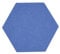 HOARLICN Hexagon Akustikpaneele Selbstklebend, 12 Stück Selbstklebende Akustik Platten für Aufnahme Studio Heim Büros Schallabsorber Schallschutz mit hoher Dichte für Wand Decken Holz & Tür