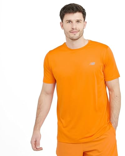 New Balance Herren Sport Essentials T-Shirt, Sizzle, Mittel