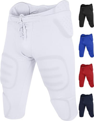 Penveer Fußballhose für Jugendliche, integrierte Sicherheitshose, bequem, für Jungen, Weiss/opulenter Garten, Klein