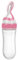 Baby Food Feeder Silicone Baby Bottle Squeeze Feeder con cucchiaio erogatore di cibo cereali biberon per neonati, rosa