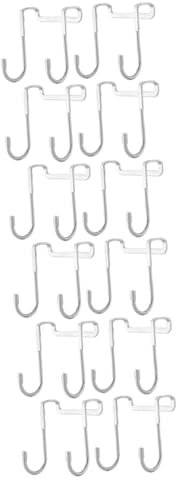 ABOOFAN 3er-set Türhaken Kleiderbügel Strapazierfähig Rostfrei Schmale Türgarderobe Platzsparend Für Badezimmer Und Küche 4 Stück X 3