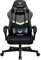 GTPLAYER Gaming Chair, Massage Ergonomic Computer Chair with Lumbar Support Height Adjustable Gaming Chair with 360°-Swivel Seat and Headrest for Office (Without Footrest, Grey)
