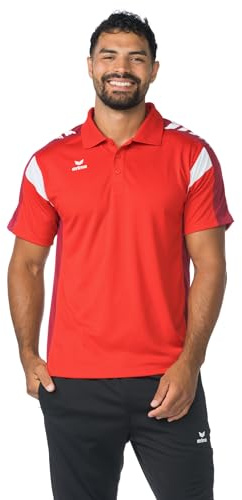 Erima Unisex Erwachsene Celebrate 125 Funktions Polo (1112501), rot/new Bordeaux, M