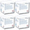 ANCEVIA Set 4x MaiMed Premium Vlieskompressen 10cm x 10cm Vorteilspack - 4x100 Stück unsterile Wundauflagen - DIN-zertifizierte Kompressen für professionelle Wundversorgung - In verschiedenen Größen