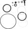 LALADEFIEE 1set Hydraulic Jack Seal Ring Repair Kit for Vertical Comprehensive Repair Tools Oil Sealing Rubber Rings for Efficient Maintenance of Lift
