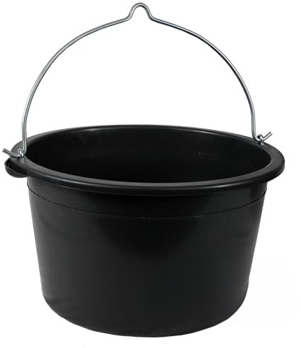 Friesenthal Mörtelkübel, in 40L mit Henkel, Baukübel, Made in Germany - Blauer Engel