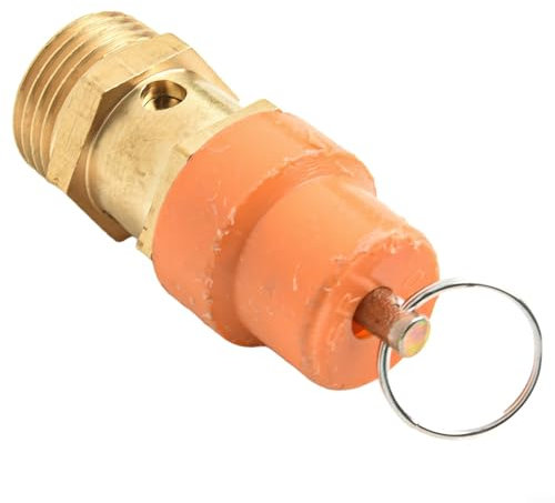 Válvula de alivio de seguridad diseñada para compresores de aire eficaz para regulador de liberación de presión BSP en material de latón macizo (1/2)