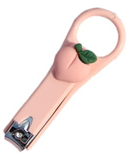 LuminaPets Sweet Sniper! Pink Peach Nail Clipper 'Nail Magnet' Online, Dormitory Nail Clippers Won't Splash!