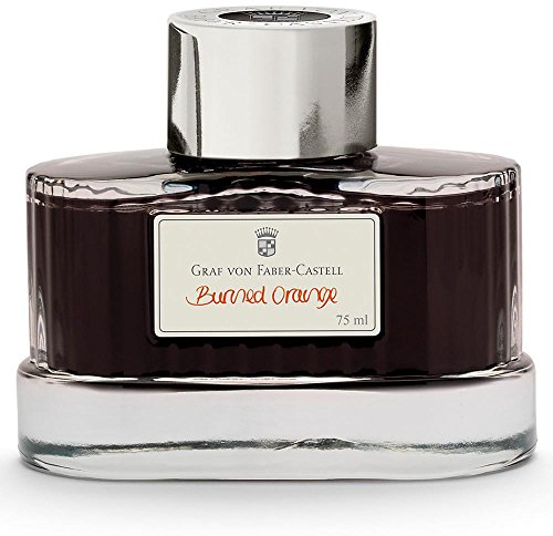 Graf von Faber-Castell 141011 Tintenglas, 75 ml orange