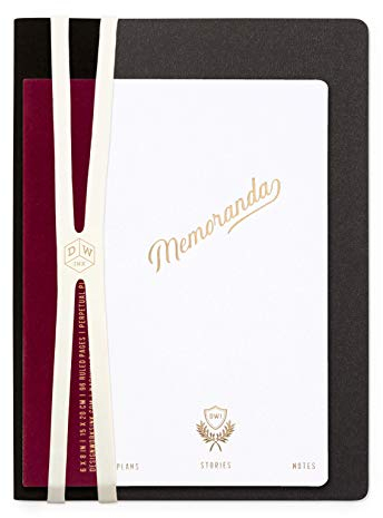 DesignWorks Ink Textured Soft Touch 2-Pack Notebook Set, Memoranda