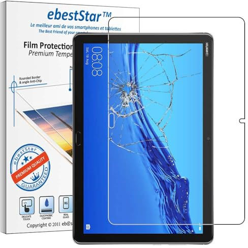ebestStar - kompatibel mit Huawei MediaPad T5 10 Panzer Schutz Glas Tablet 10.1 Schutzfolie, 9H gehärte Schutzglas, HD Displayschutz, Ultrabeständig