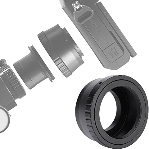 Teleskop-Objektiv-Adapterring, T2-M4/3 Aluminiumlegierung M42 x 0.75mm Gewinde, für spiegellose Kamera, für Micro 4/3 G1 GF1 EP1 DSLR