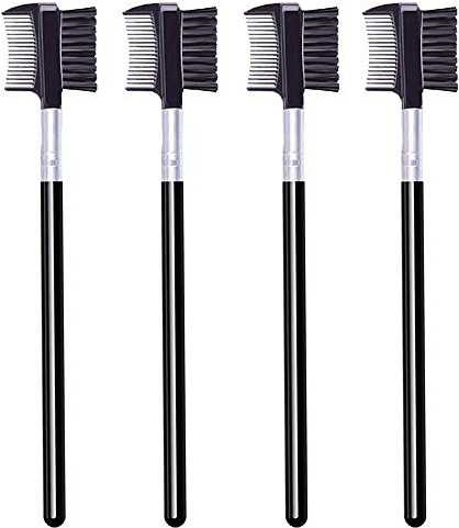 4 pinceaux et peignes à sourcils (style 1).