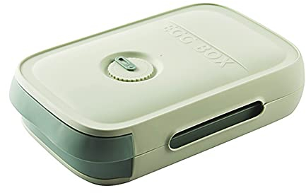 SUPGOMAX Huevera, caja de almacenamiento de huevos, caja de huevos con cajón, apilable, caja de huevos automática, multiusos, para frigorífico, cocina