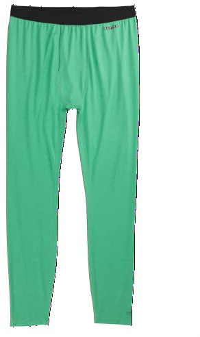 Burton Men's Standard Lightweight X Base Layer Pants, Clover Green, X-Small