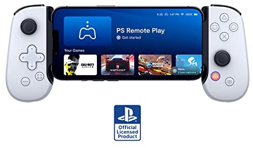 BACKBONE One Mobiler Gaming-Controller für das iPhone (Lightning) - PlayStation Edition - 1st Gen - Verwandle dein iPhone in eine Spielkonsole - Spiele Xbox, PlayStation, Call of Duty, Roblox & mehr