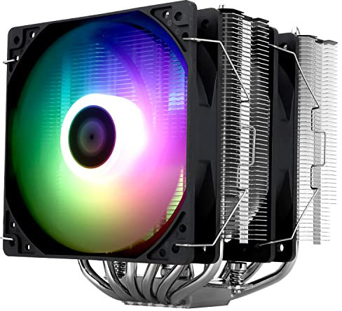 Thermalright Peerless Assassin 120 SE ARGB CPU Air Cooler,6 Heat Pipes Cpu cooler,Dual 120mm TL-C12C-S PWM Fan,Aluminium Heatsink Cover,AGHP Technology,for AMD AM4/AM5 Intel 1851/1700/1150/1151/1200