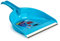 CABLEPELADO Recogedor de Mano plástico con Goma | Resistente y Duradero | Limpieza hogar | Herramienta de Limpieza | Apto para Limpieza de Polvo, Basura, Ceniza u Hojas | 26 cm Ancho recogedor | Azul