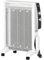 HOMCOM Calefactor Eléctrico 1000W/1500W Radiador de Mica Calefactor para Baño Silencioso con Termostato Regulable y 4 Ruedas para Sala de 15-18 m² 47x26,5x61,5 cm Blanco