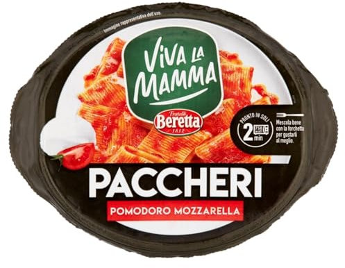Viva la Mamma - Paccheri pomodoro e mozzarella 220g