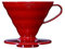 Hario Kaffeefilterhalter V60-02 Acryl rot