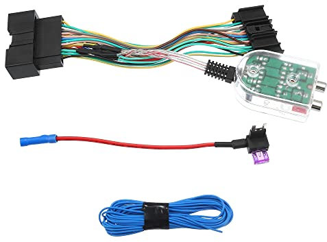 X AUTOHAUX Add an Amp Amplifier Adapter Interface to Radio System for Ford