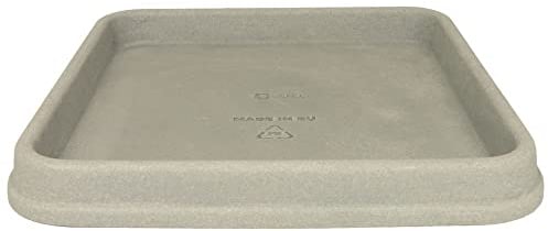 MePla Dessous de Plats Venezia - Carré - Résistant aux Intempéries - Résistant Aux UV Caboteurs Floraux - 50x50 - Gris