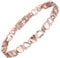 BioMag Magnetic Bracelets for Women Titanium Steel with Strong Magnets Heart-Shaped Bracelet (Rose gold)
