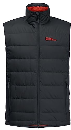 Jack Wolfskin ATHER DOWN VEST M WESTE Herren, phantom, S
